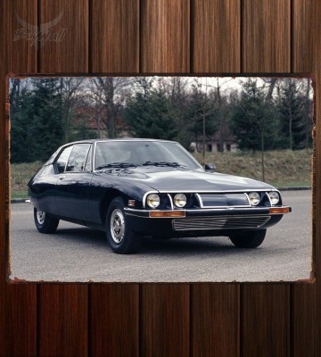 Металлическая табличка Citroen SM US-spec 185